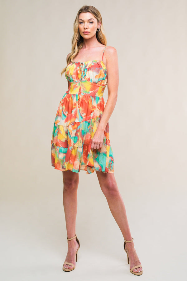 majestic-energy-woven-mini-dress Flying Tomato-Sophia's StyleDRESSES-1